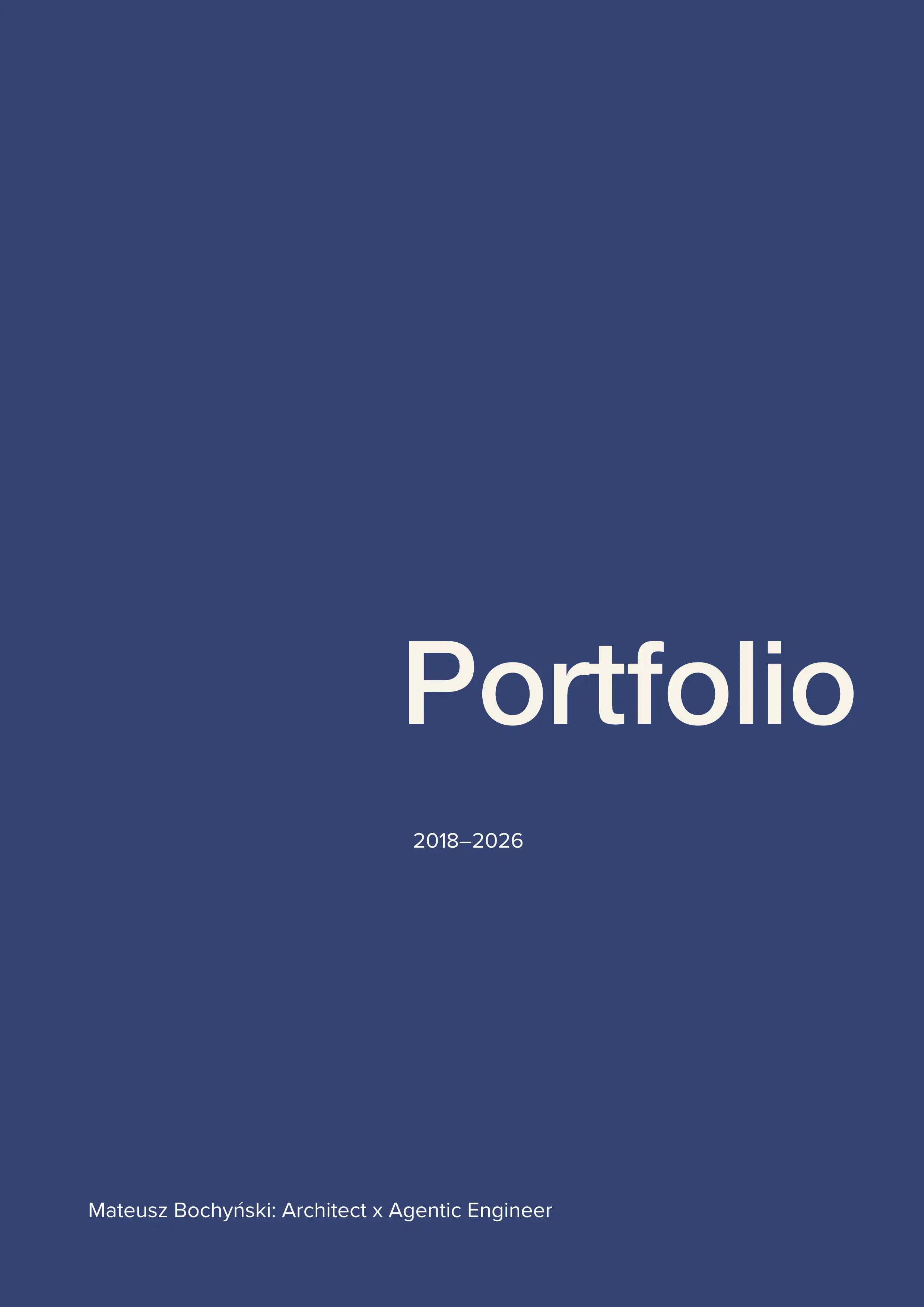 Architectural portfolio spread 1