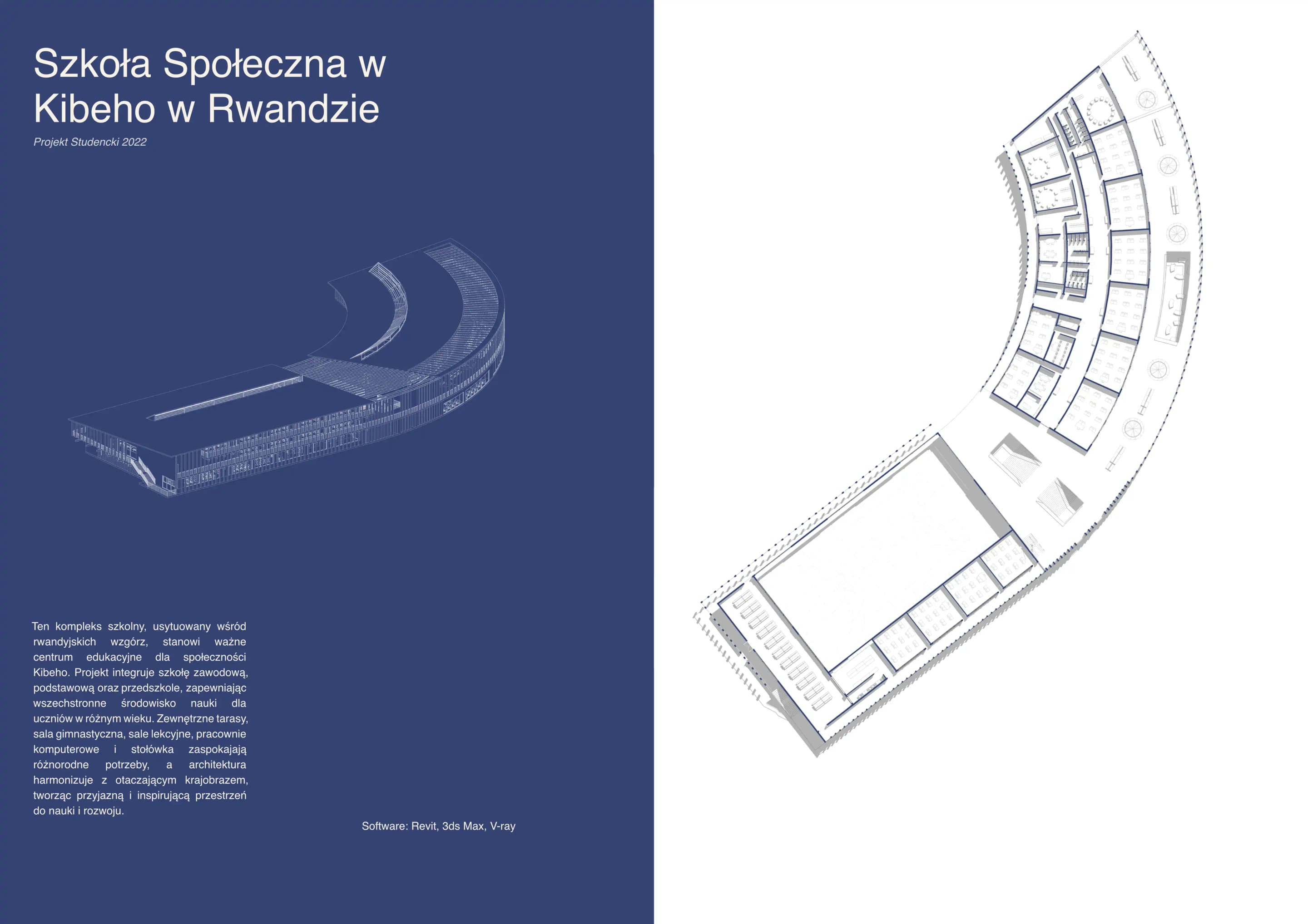 Architectural portfolio spread 34