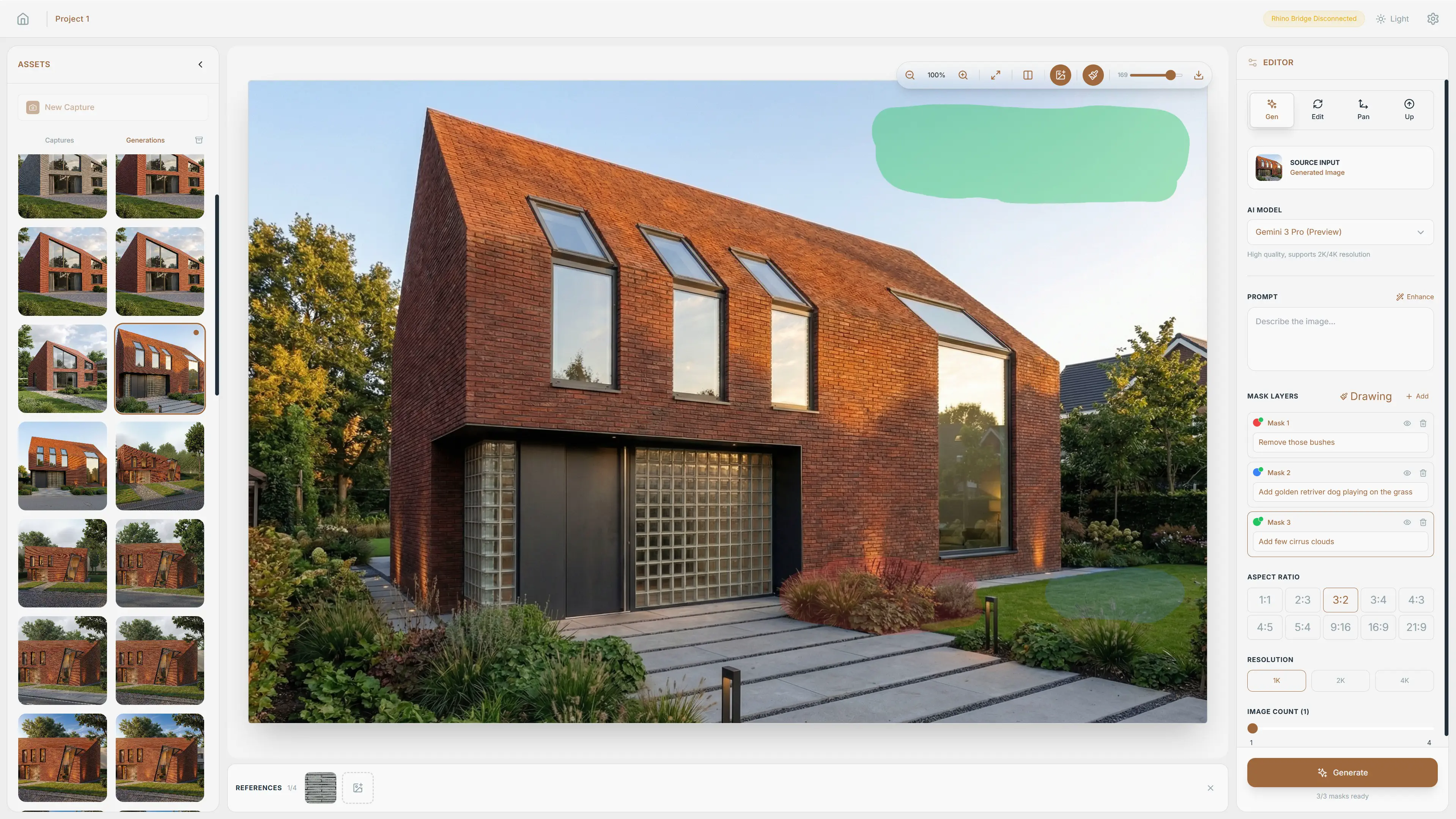 Inpainting Mask Editor